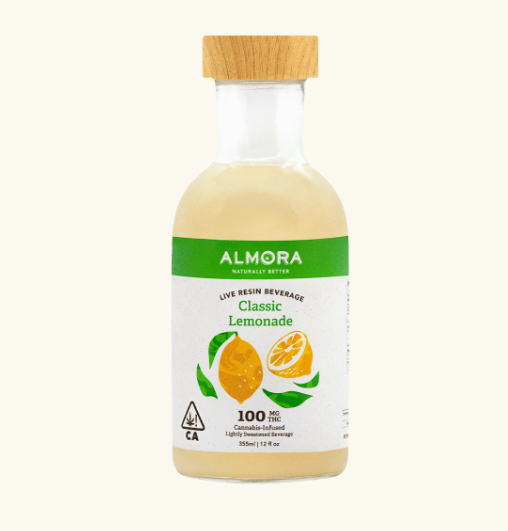 Photograph of product: Almora Live Resin 100mg OG Lemonade