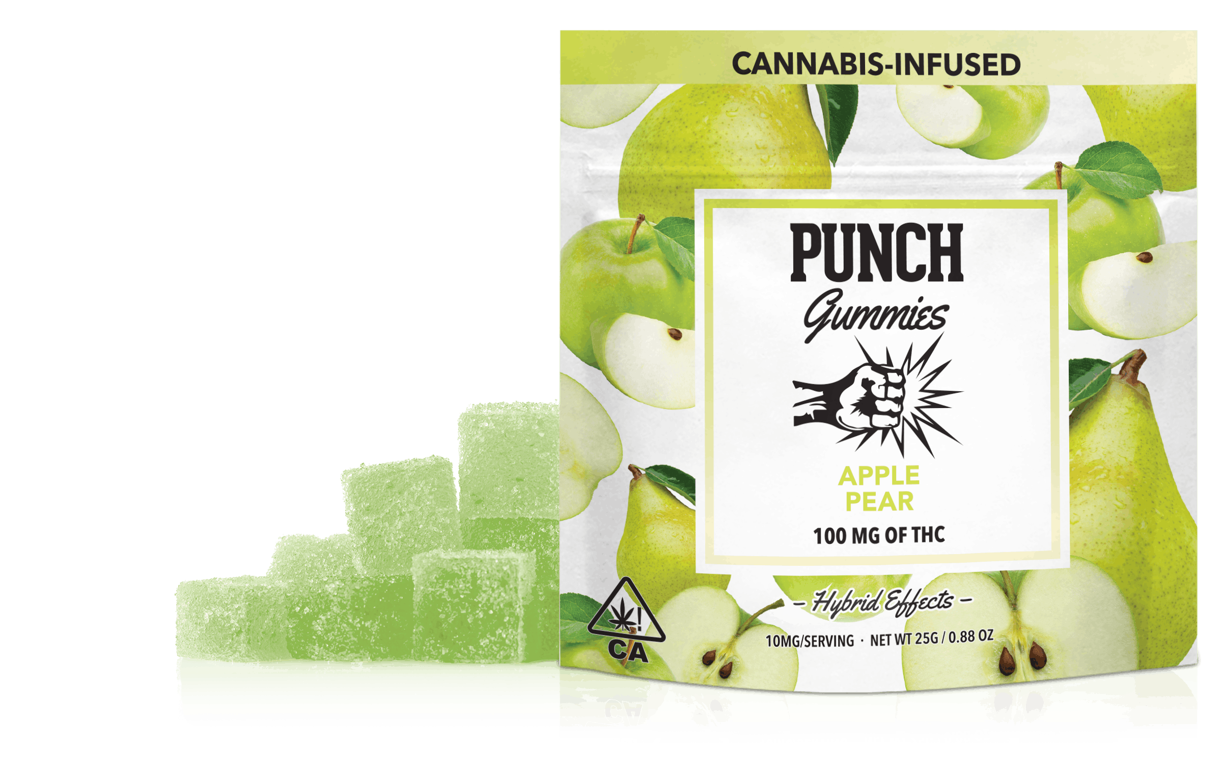 Photograph of product: Apple Pear Gummies 100mg