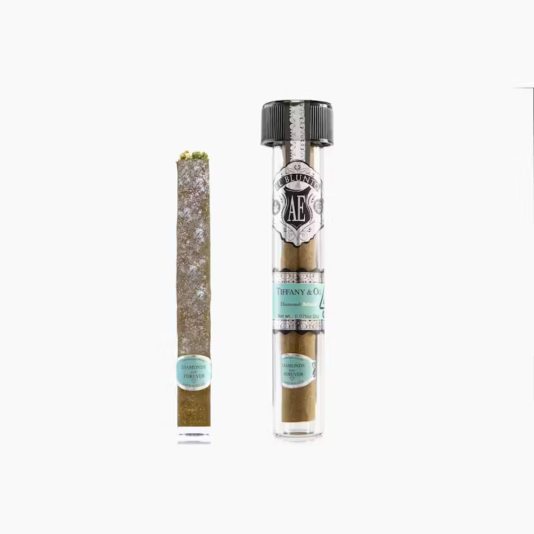 Photograph of product: El Blunto - Azul - Silver - Infused Blunt 1.65g