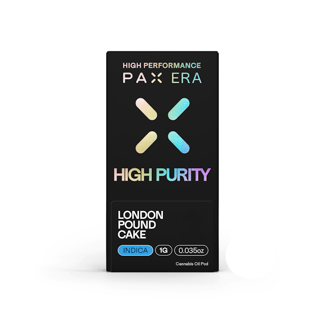 Photograph of product: London Pound Cake | High Purity Pod 1g