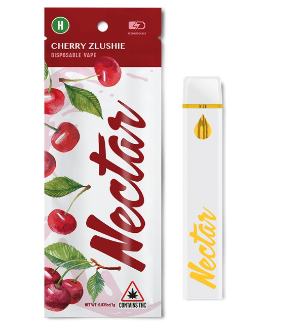 Photograph of product: Cherry Zlushie Disposable | Nectar