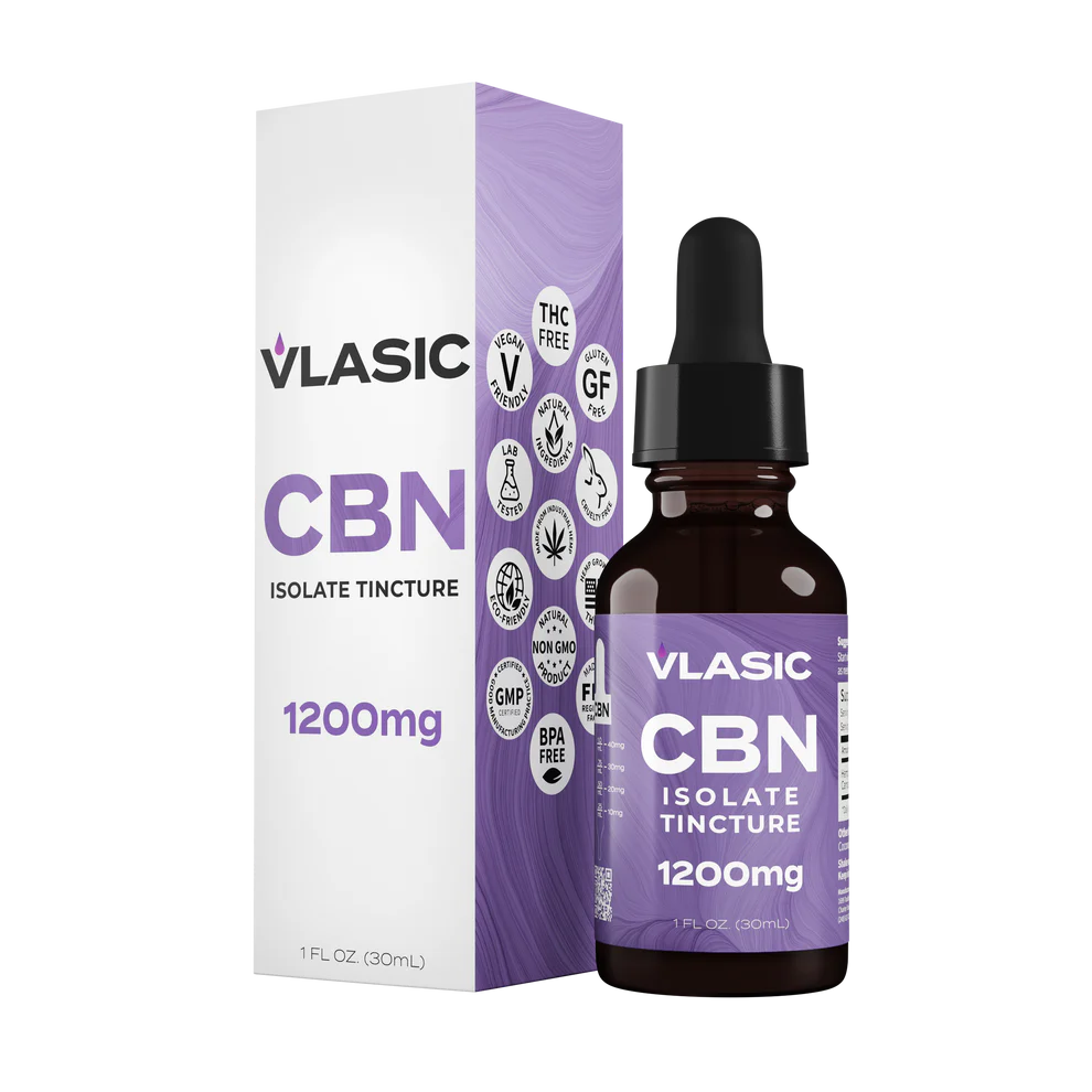 Photograph of Product: Vlasic Labs | CBN Isolate | 1200 mg Tincture | 1 FL OZ