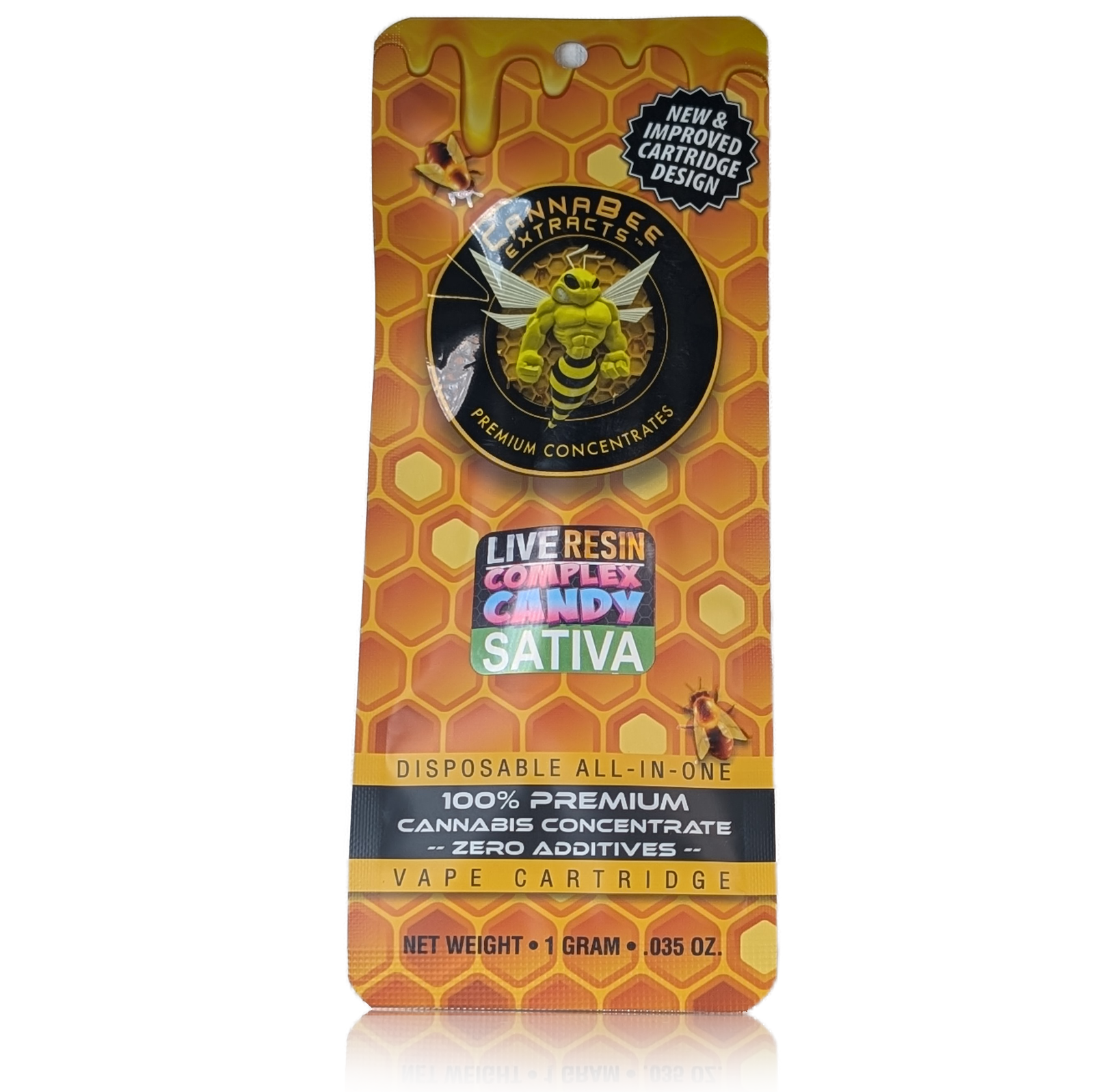 Photograph of product: COMPLEX CANDY - LIVE RESIN DISPOSABLE CARTRIDGE