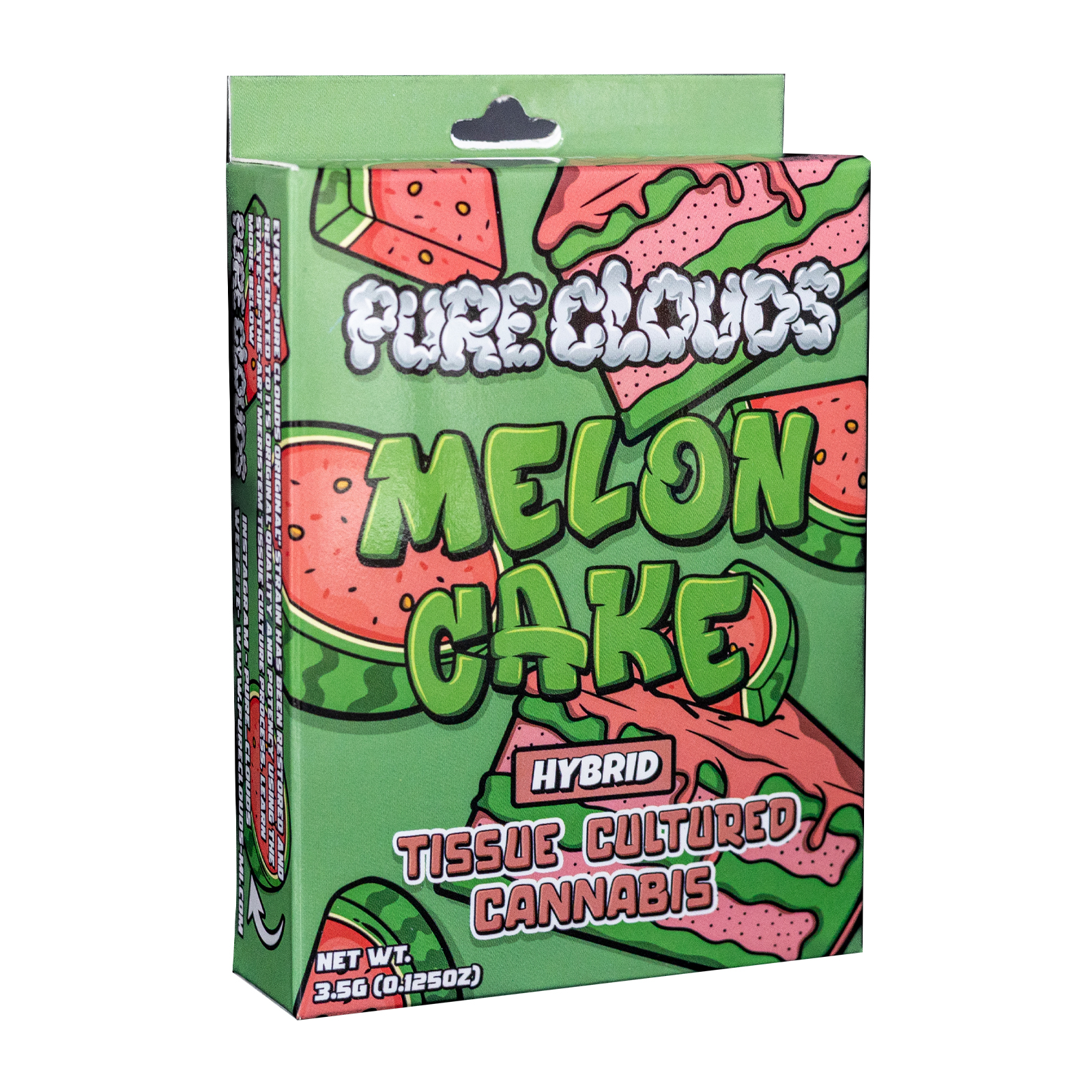 Photograph of product: Pure Clouds Melon Cake Prepack Rec - 3.5g