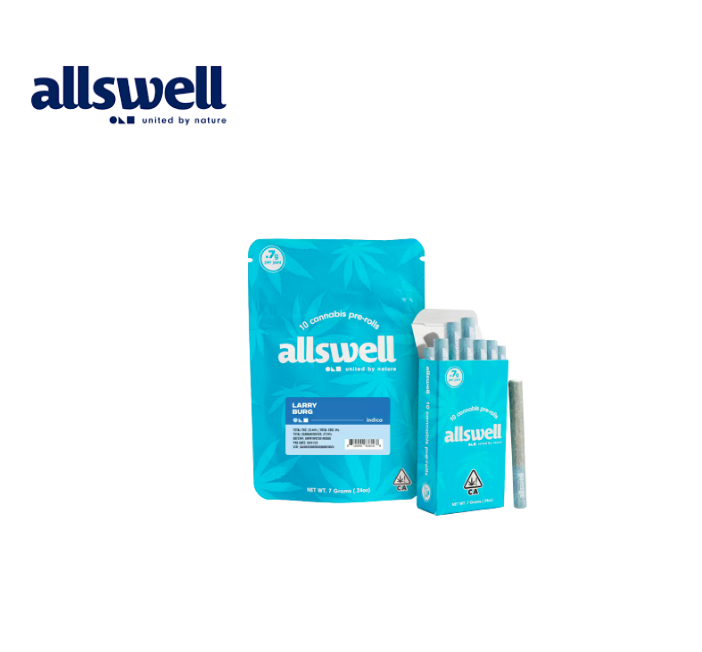 Photograph of product: LARRY BURG 7G 10 PACK PREROLLS