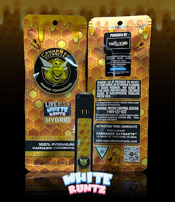 Photograph of product: Canna Bee | White Runtz | Live Resin Disposable Hybrid