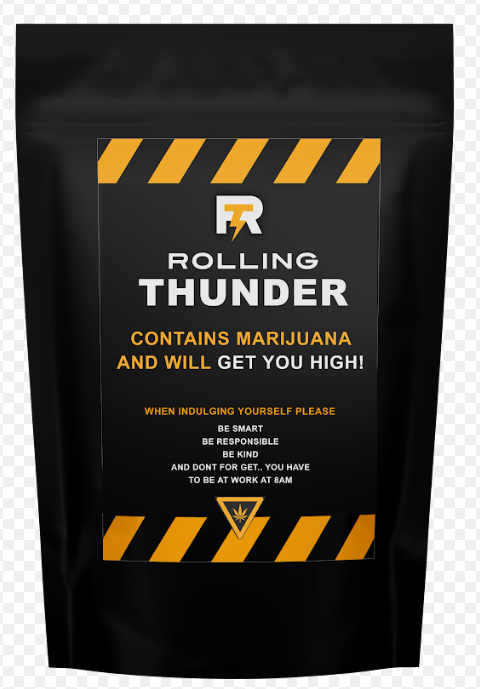 Photograph of product: Rolling Thunder | Thunderbolt | Flower | 3.5g
