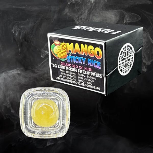 Photograph of product: Oui'd | FP Live Rosin Strawberry Guava (B)