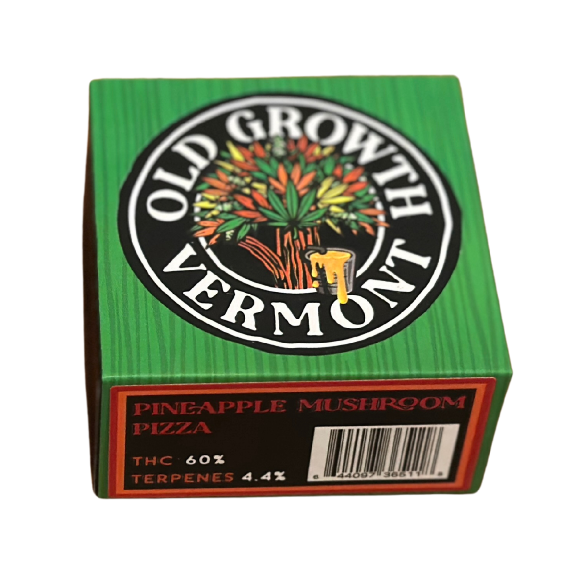 Photograph of product: Pineapple Mushroom Pizza | Live Rosin
