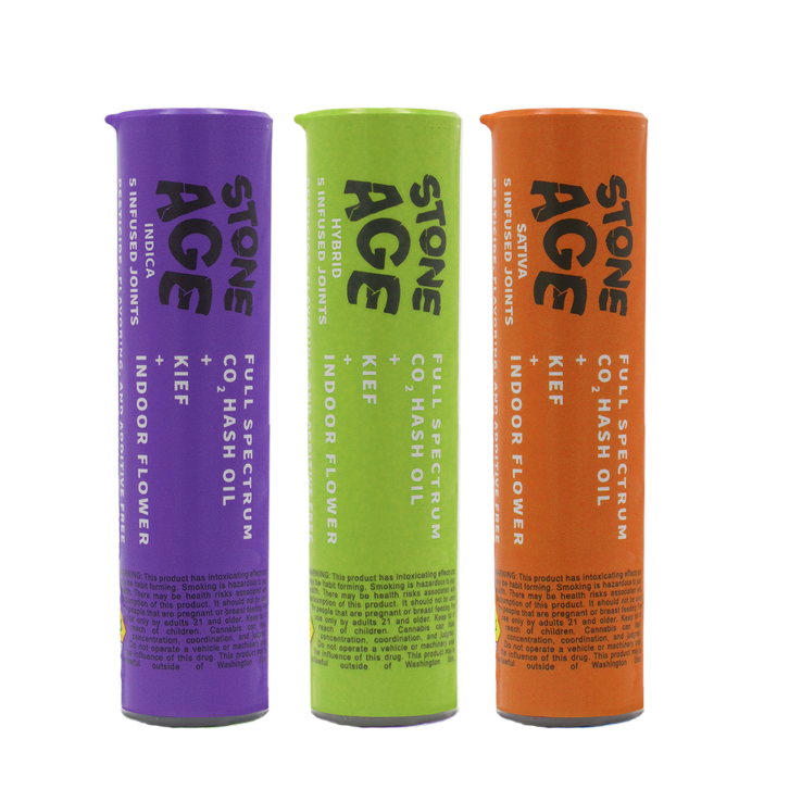 Photograph of product: Stone Age - Bearer of Bud News Infused Joints 5pk