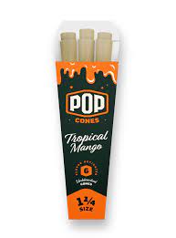 Photograph of product: Pop Cones Tropical Mango 6pk (1 1/4)