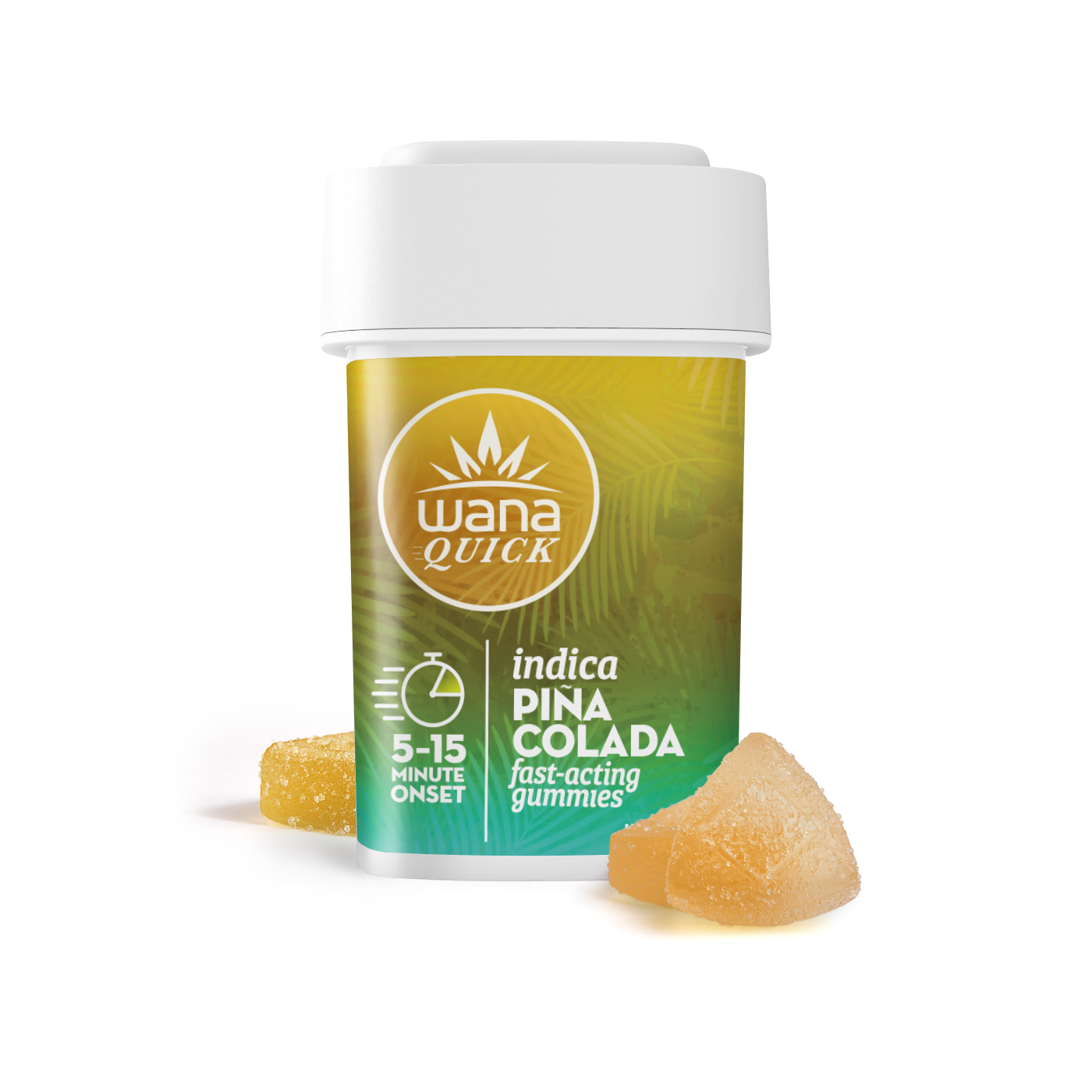 Photograph of Product: Quick Pia Colada Indica Gummies [20-Pack] | 100mg