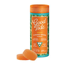 Photograph of product: (64558) Good Tide Mango Gummies 100mg