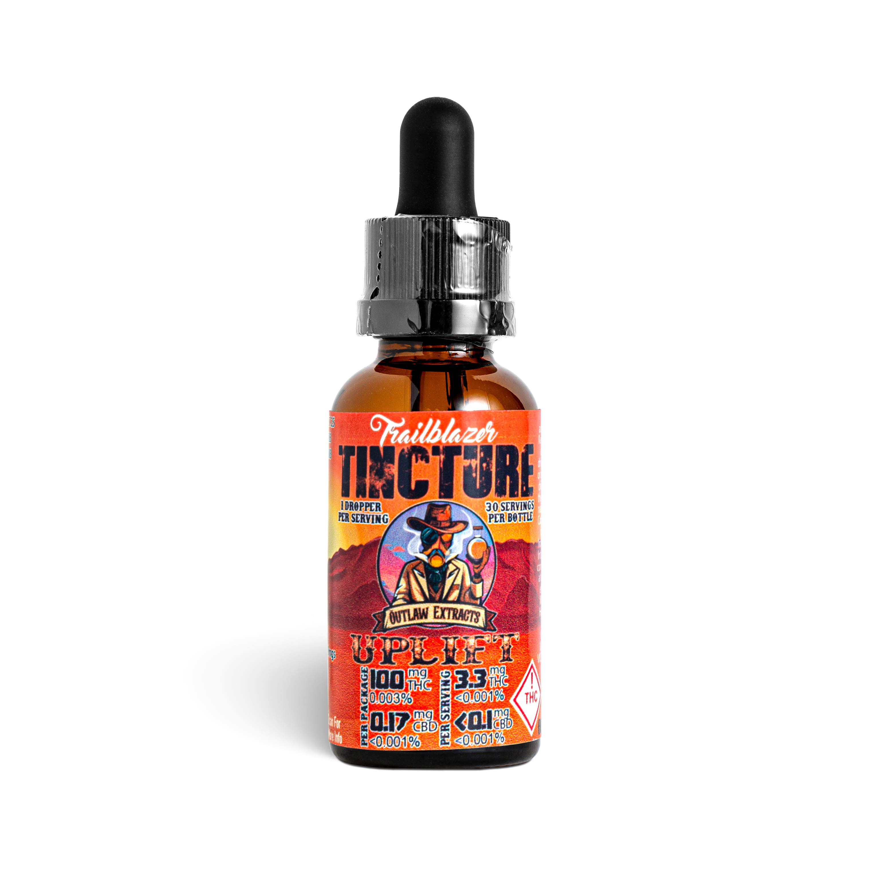 Photograph of product: Uplift Tincture - 100mg
