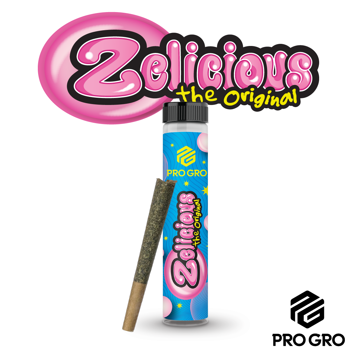 Photograph of product: ProGro Zelicious Pre-Roll | 1g