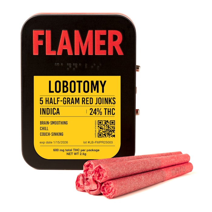 Photograph of product: FLAMER | Lobotomy | .5g | 5pk | Preroll