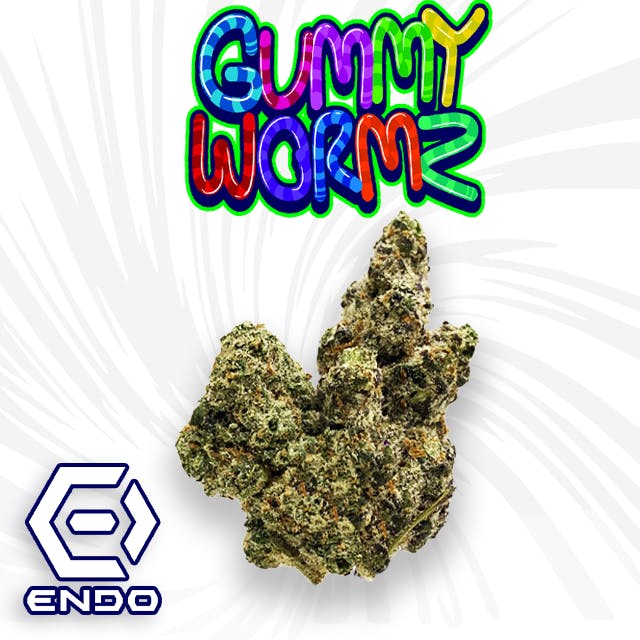 Photograph of product: Endo | Gummy Wormz Pre-Pack Flower - 3.5g
