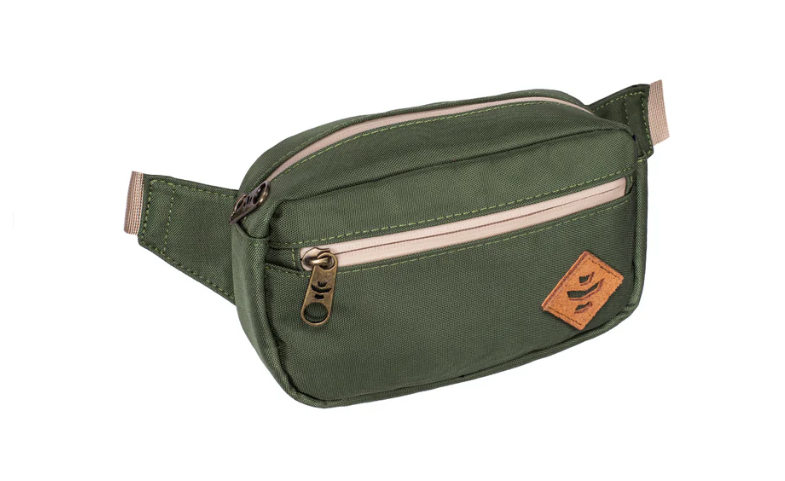 Photograph of Product: Revelry | The Companion | Smell Proof Crossbody Bag | Green