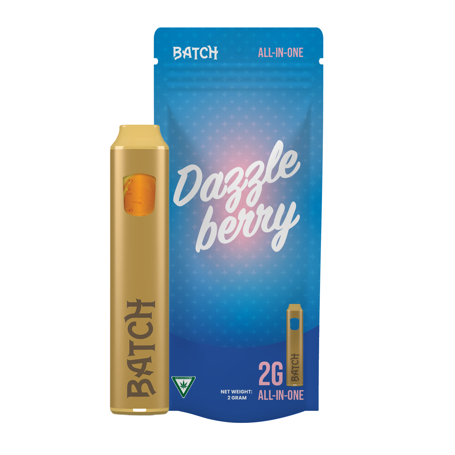 Photograph of product: Dazzleberry | Disposable Cart | Batch