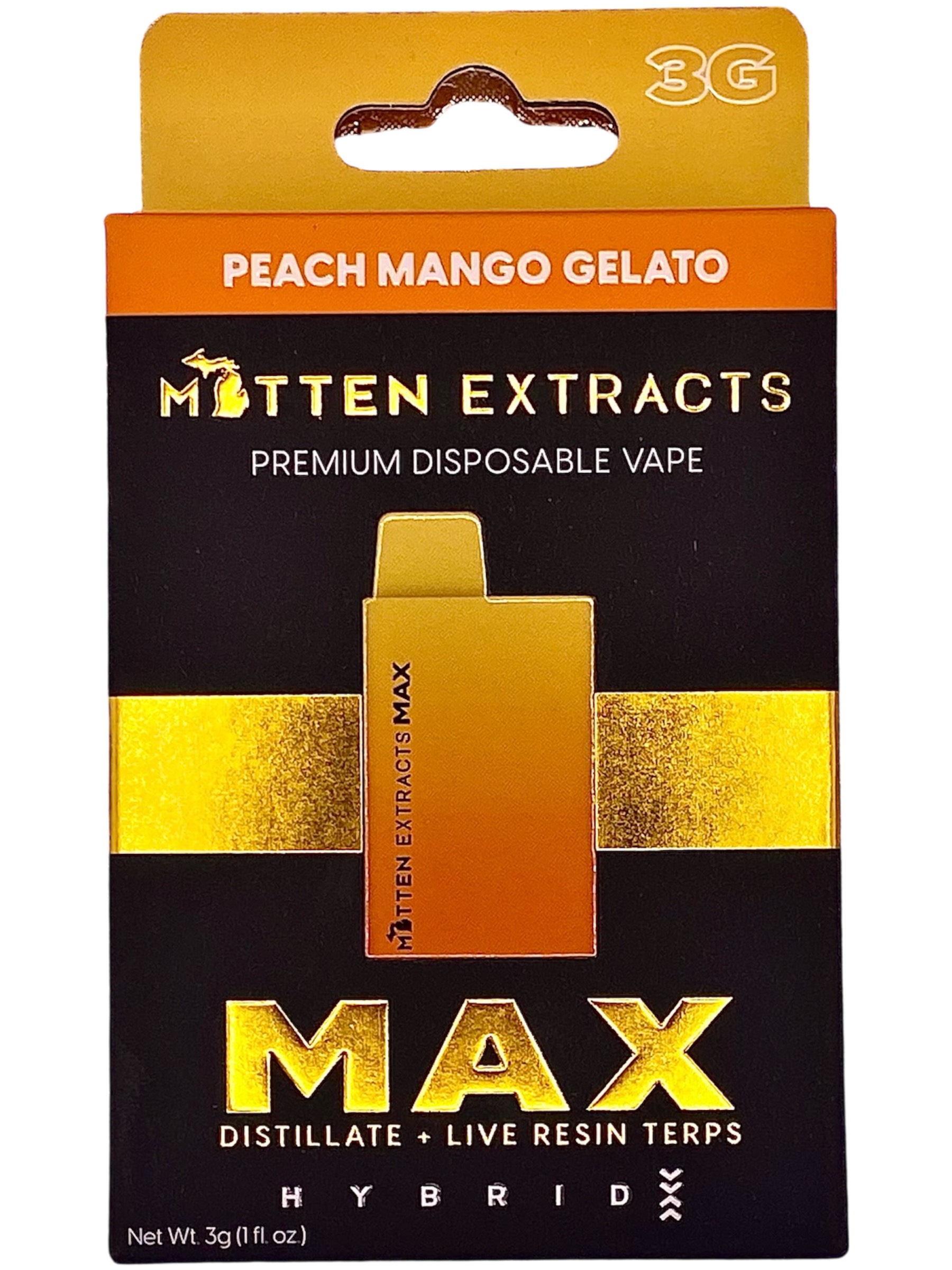 Photograph of product: Peach Mango Gelato Max Disposable