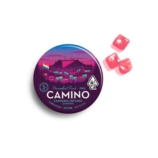 Photograph of product: Camino - Passionfruit Punch Gummies - 