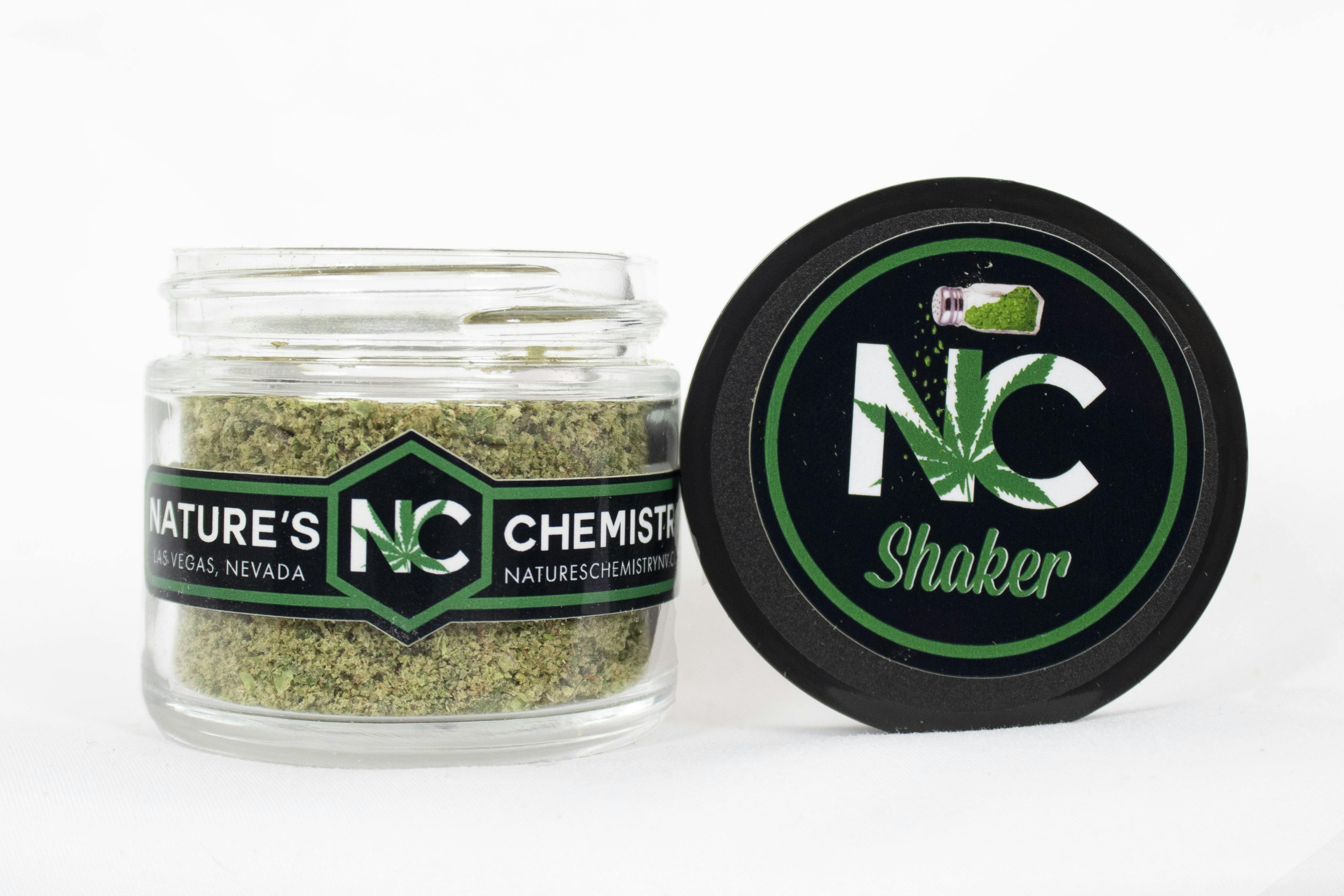 Photograph of product: Nature's Chemistry Flower Ghost Train Haze Shaker - 7g