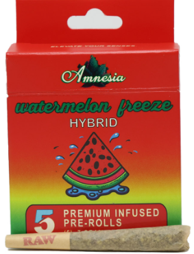 Photograph of product: Amnesia - Pineapple Express 5pk Bubble au chocolat infused PR