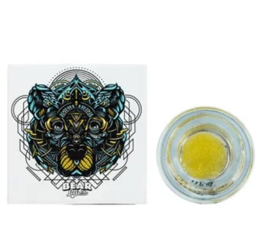 Photograph of product: Bear Labs Diamonds 1g Peach OZK