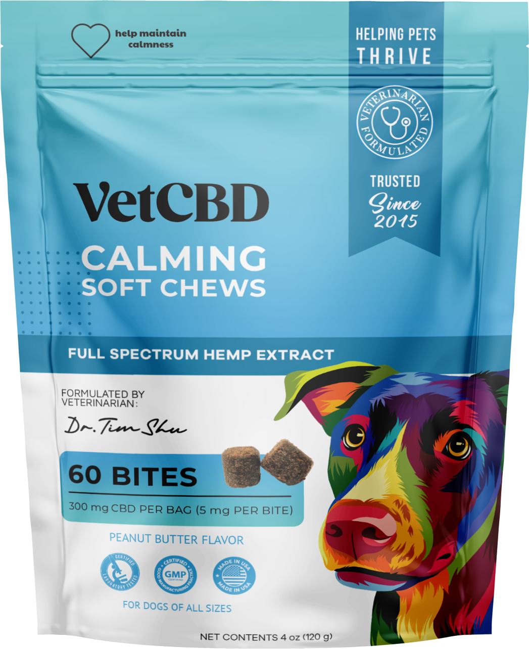 Photograph of product: Vetcbd Mobility Soft Chews 300mg Cbd