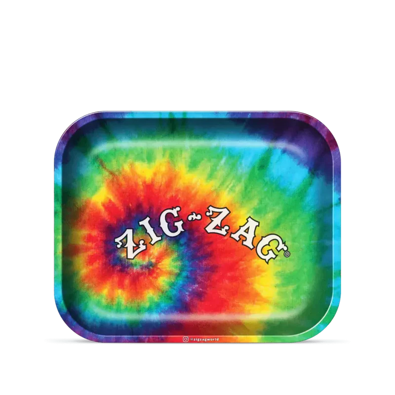 Photograph of product: Zig Zag | Rolling Tray | Tie Dye | Large
