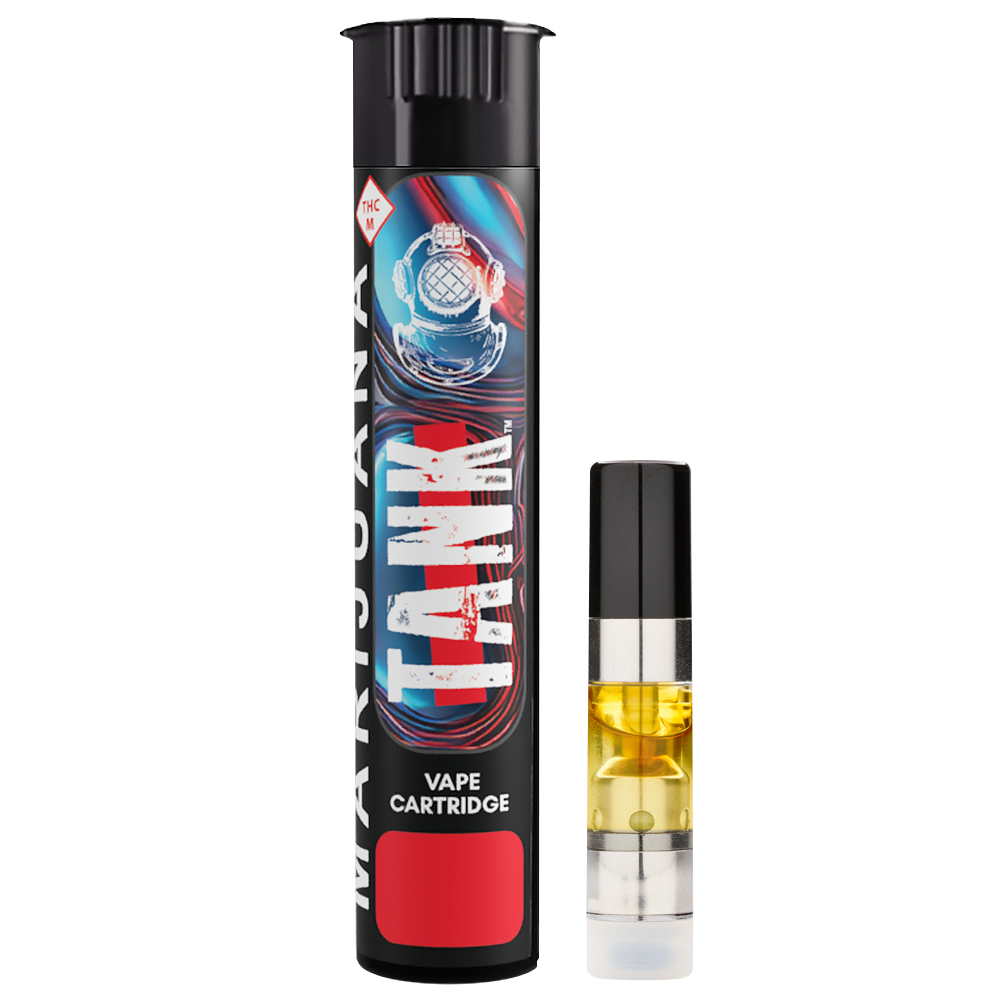 Photograph of product: Tank: Vape | Berry Bloomz | BDT Cartridge | 0.5g