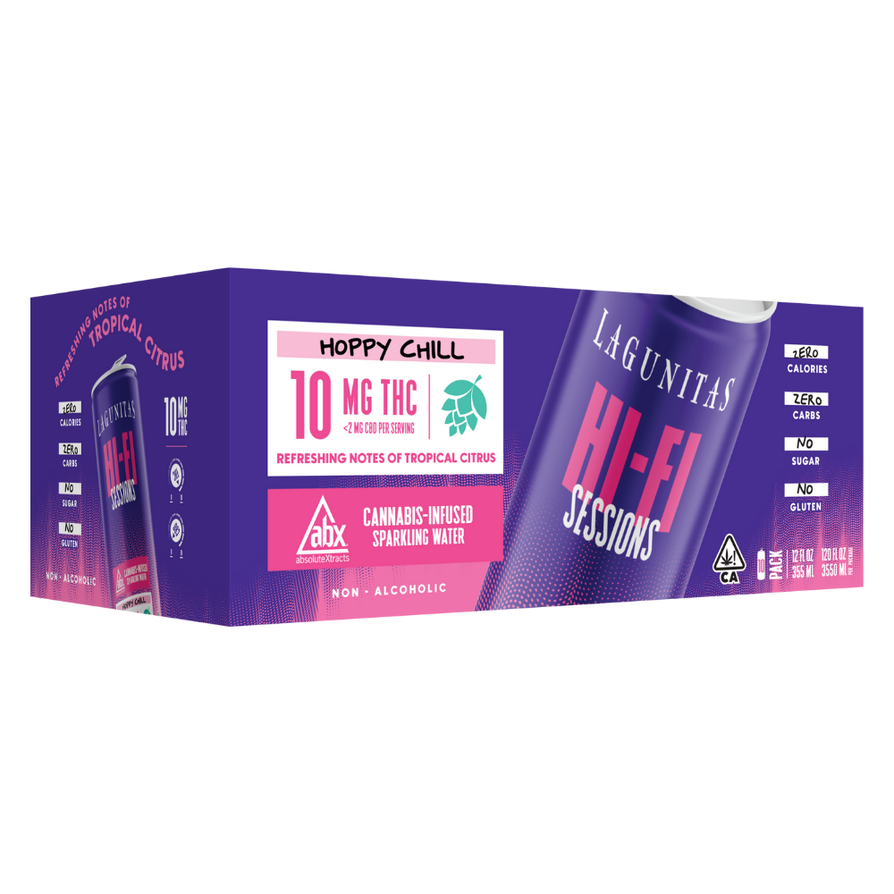 Photograph of product: Lagunitas Hi Fi Hops - Hoppy Chill 10pk