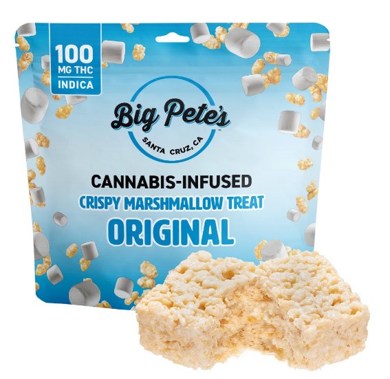 Photograph of product: CRISPY MARSHMELLOW TREAT 100MG