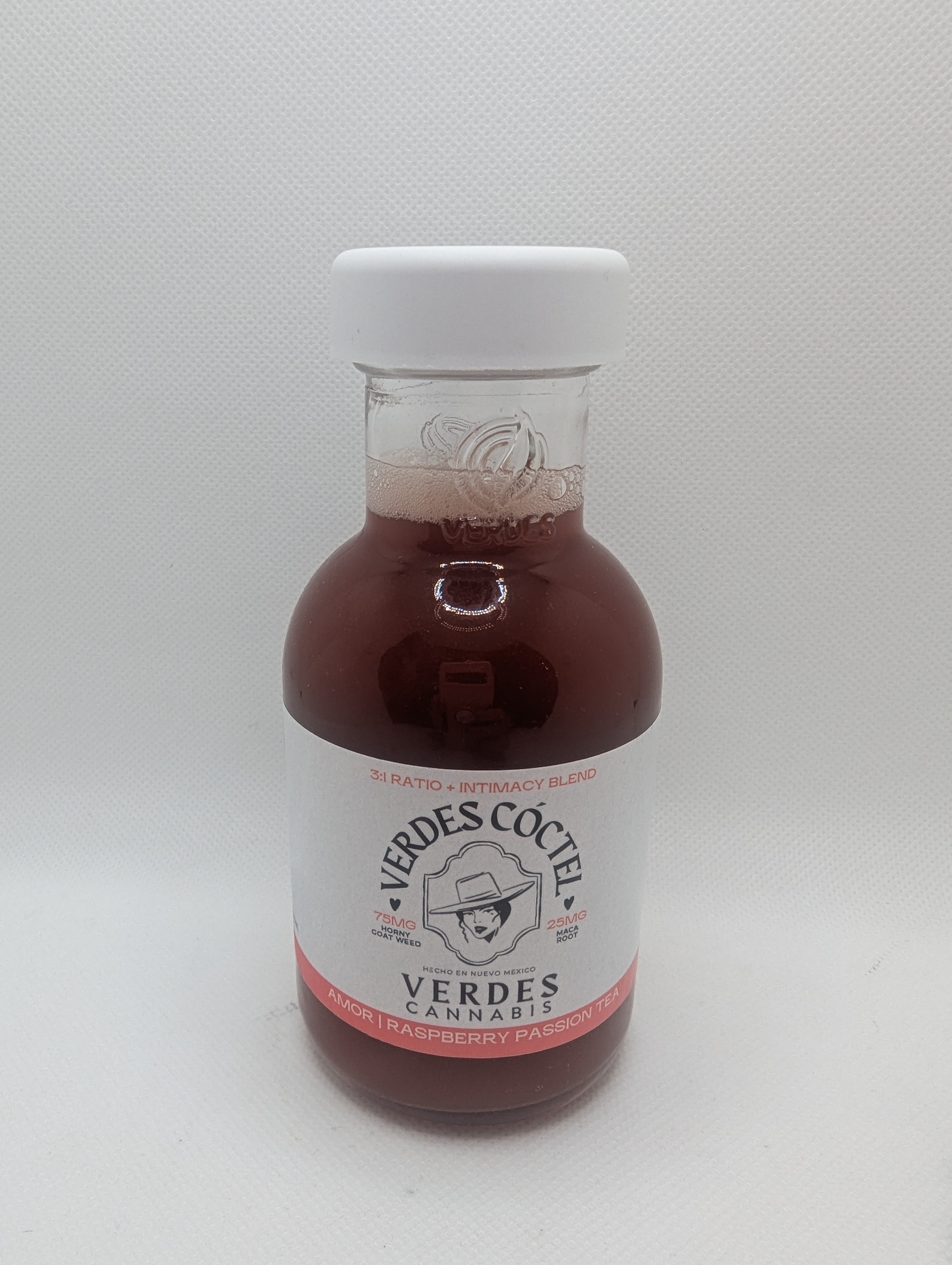 Photograph of product: Verdes - Raspberry Passion Tea 3:1 100mg Beverage