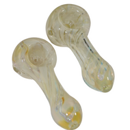 Photograph of product: 4.5" Fumed Striped Hand Pipe | Asst Colors
