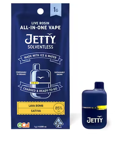 Photograph of product: LAVA BOMB SOLVENTLESS MINI TANK AIO 1G