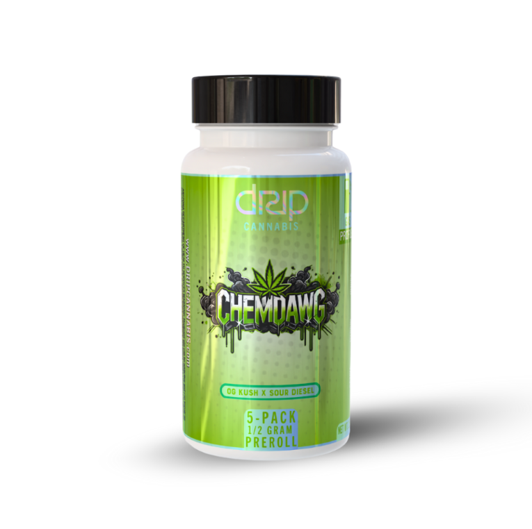 Photograph of product: Chemdawg Pre-Roll | 5 x 0.5g