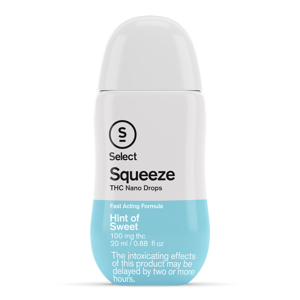 Photograph of product: Select Squeeze Hint of sweet Beverage Enhancer 100mg TH-oui