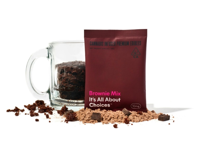 Photograph of product: DF Choices - Brownie Mix 10mg