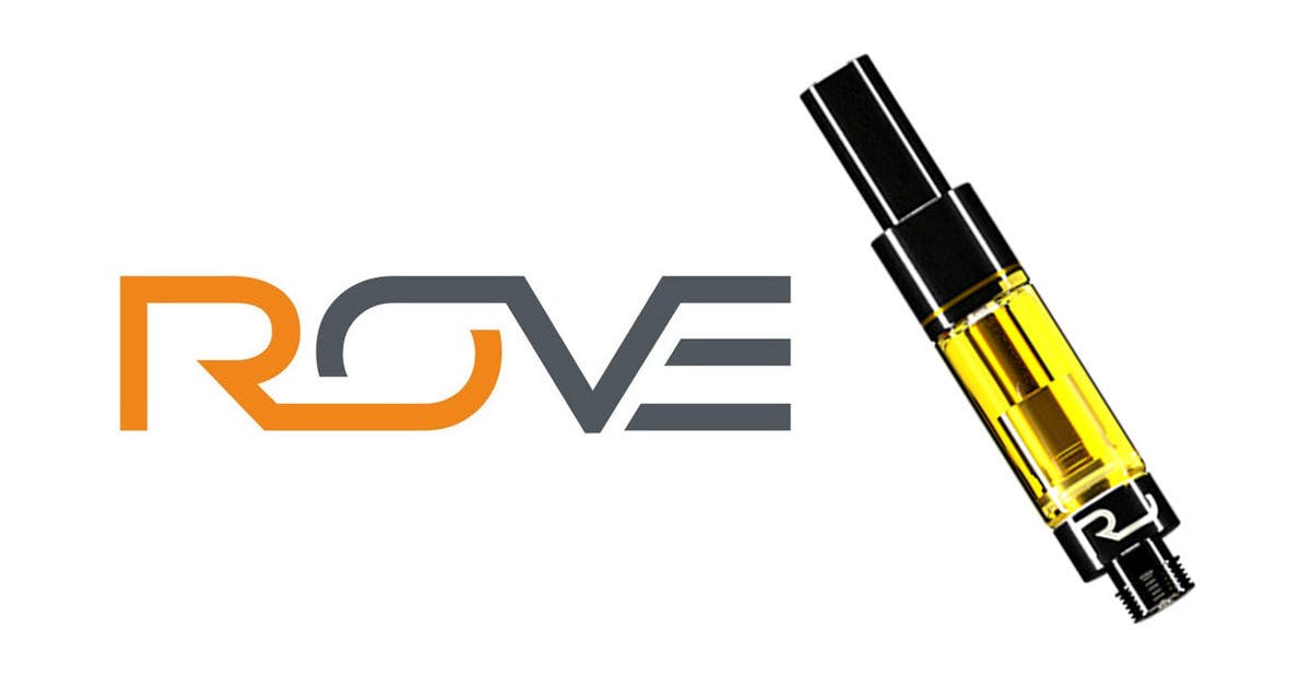 Photograph of product: Rove | Ready-To-Use Live Resin Diamond Vaporizer | Pineapple Express | 1.0g