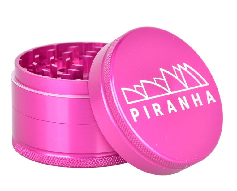 Photograph of product: Grinder - Piranha Grinder 2.5 inch 3pc Pink