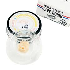 Photograph of product: Punch Extracts Banana GMO 1g Live Rosin Badder T2