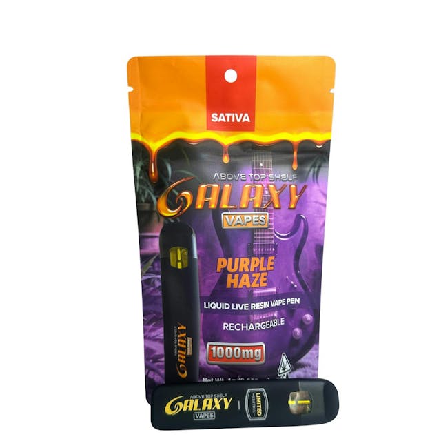 Photograph of product: Purple Haze | 1g Live Resin AIO - 