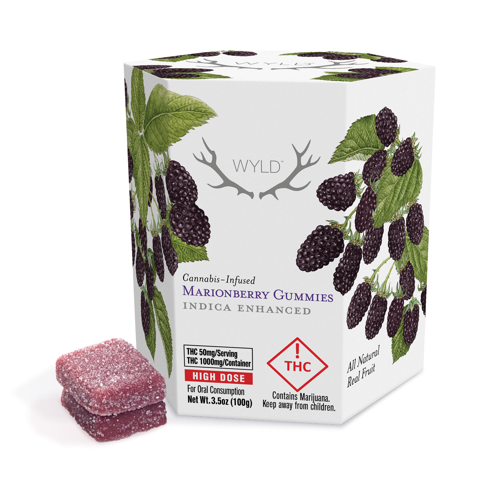 Photograph of product: MED | Marionberry Oui'd  Gummies