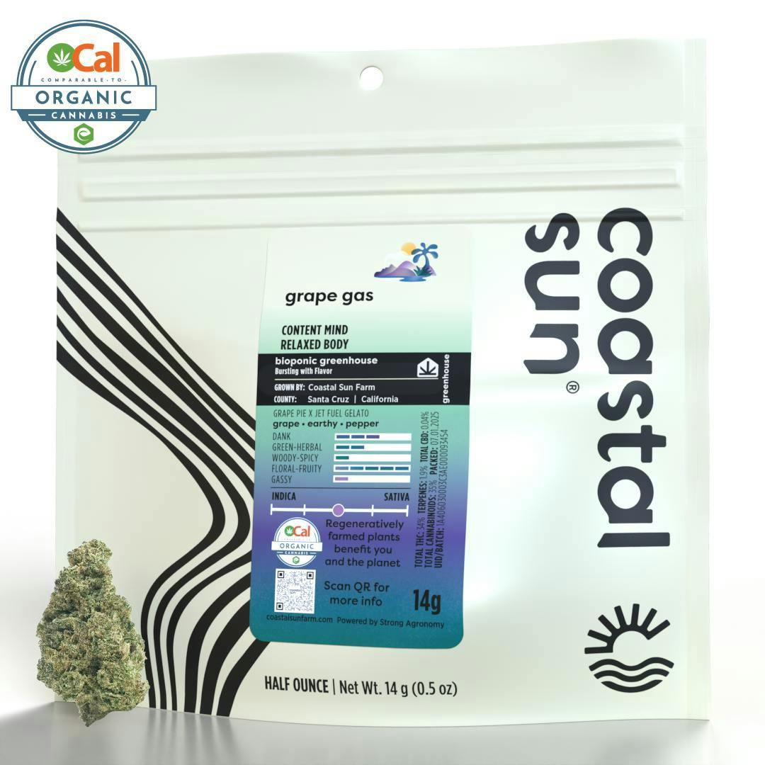 Photograph of product: GRAPE GAS - 14G