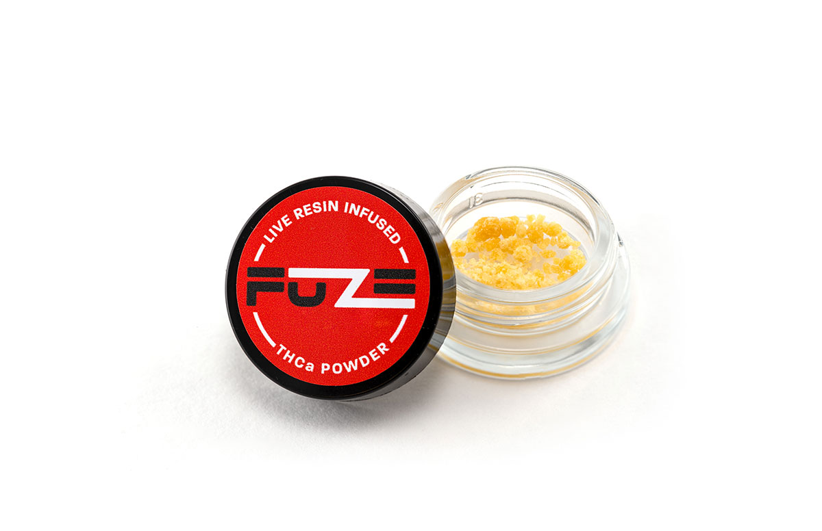 Photograph of product: Fuze White MAC .5g Live Resin Sugar