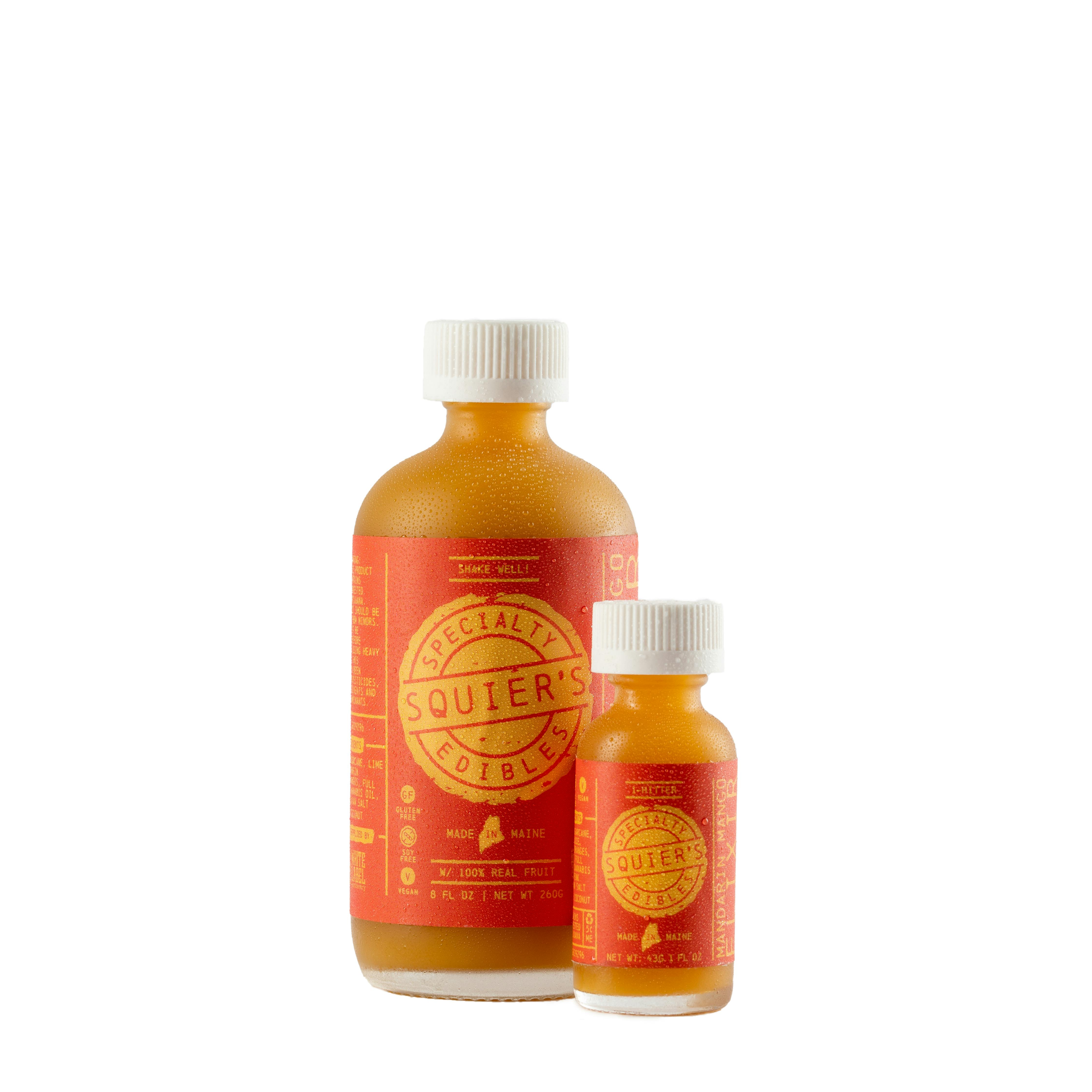 Photograph of product: Squier's: 800mg Mandarin Mango au chocolat Rosin Drink Mixer