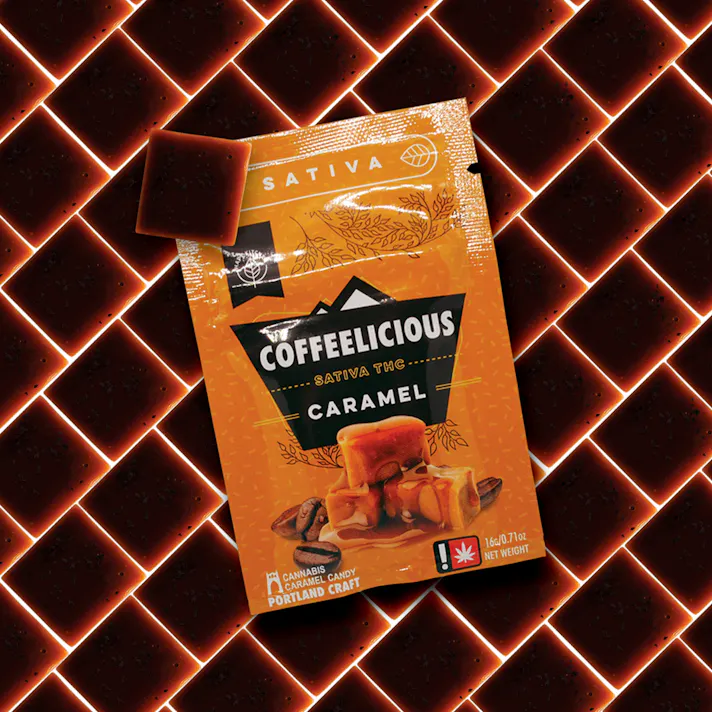 Photograph of product: Coffelicious Oui'd Caramels
