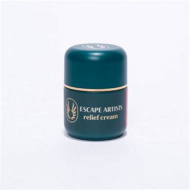 Photograph of product: Escape Artists Relief Cream 2oz- Lavender - 400mg:200mg:400mg (CBD:CBG:TH-oui)