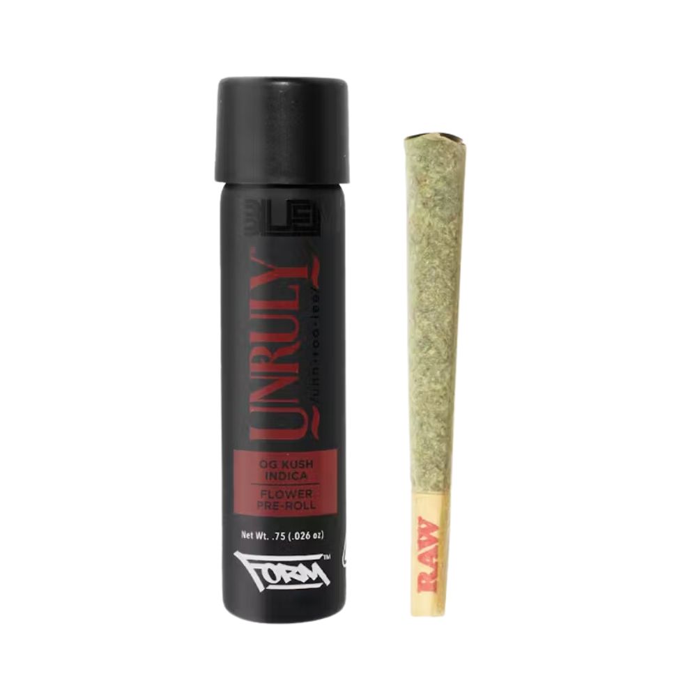 Photograph of product: UNRULY OG 0.75G PREROLL - BLEM